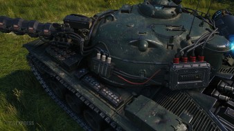 Вымышленный 3D-стиль «Thunderbolt» на M48A5 Patton в World of Tanks