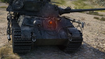 Вымышленный 3D-стиль «Nox Tenebris» на King Tiger (захваченный) в World of Tanks