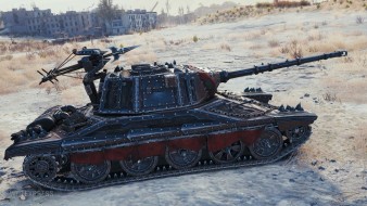 Вымышленный 3D-стиль «Char de Chastel» для танка AltProto AMX 30 в World of Tanks