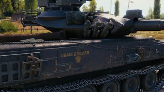 Историчный 3D-стиль «Саламандра» для танка XM551 Sheridan в World of Tanks