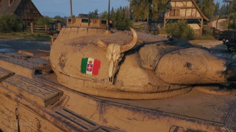 Первый итальянский танк Progetto M35 mod 46 WoT.