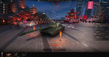 Абсолютно новый ангар в честь Китайского Нового года в World of Tanks