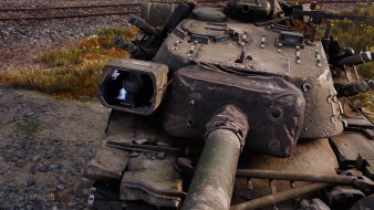 Историчный 3D-стиль «Фрейт Трейн» для танка T110E4 в World of Tanks