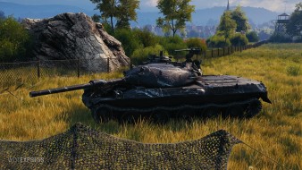2D-стиль «Чёрный мрамор» из обновления 1.16 в World of Tanks