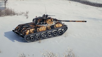 Уникальный 2D-стиль «Золотой тигр» в World of Tanks
