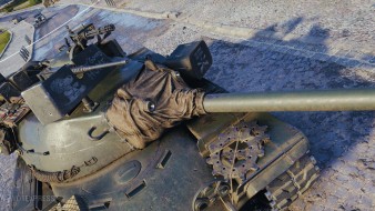 Расширенный 3D-стиль «Хэлхаунд» для танка T110E5 в World of Tanks