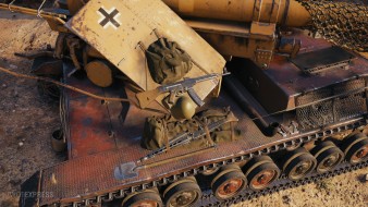 Расширенный 3D-стиль «Игельшнойцхен» для танка Waffenträger auf Pz. IV в World of Tanks