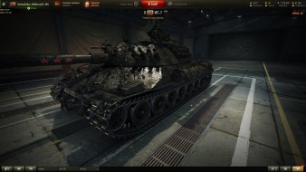 Flattened marks on gun barrels in 3D styles in World of Tanks