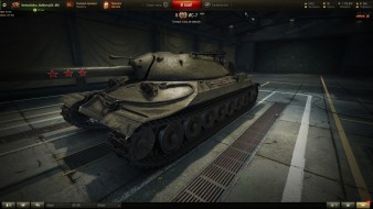 Flattened marks on gun barrels in 3D styles in World of Tanks