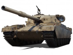 Новый премиум танк 9 уровня FV4201 Chieftain Proto в World of Tanks