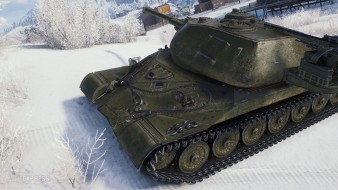 Финальная модель танка Объект 259А из обновления 1.16.1 в World of Tanks