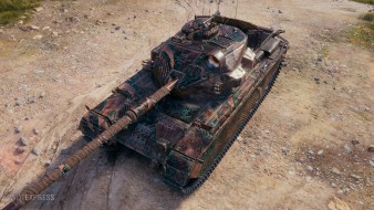 2D-стиль «Отлито в бронзе» из 1.16.1 в World of Tanks