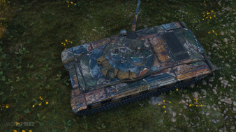 2D-стиль «Контурная карта (в цвете)» из обновления 1.17 в World of Tanks