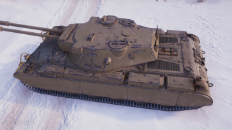 Финальная модель танка TS-54 в World of Tanks