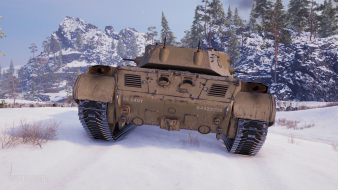 Финальная модель танка TS-54 в World of Tanks