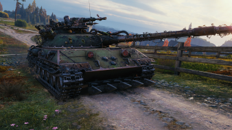 3D-стиль «Коса жнеца» для танка Объект 430У в World of Tanks
