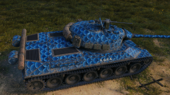 2D-стиль «Синяя чешуя» из 1.17 World of Tanks