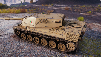 Финальная модель танка Vipera в World of Tanks