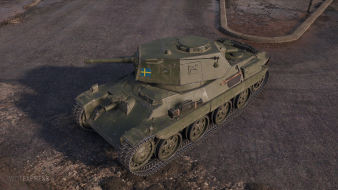 Танк Lago M38 из обновления 1.17.1 в World of Tanks