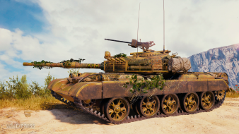Historical 3D style "Krayt" for the 121B tank in World of Tanks