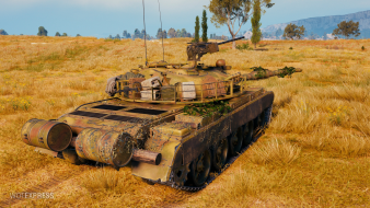 Historical 3D style "Krayt" for the 121B tank in World of Tanks