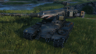 3D-стиль «Рыба-меч» для танка M-V-Y в World of Tanks