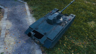 Screenshots of the new Char Mle. 75 from World of Tanks supertest