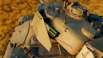 Screenshots of the M Project tank from the World of Tanks supertest