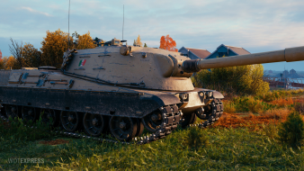 Screenshots of the Controcarro 1 Mk. 2 tank from the World of Tanks supertest