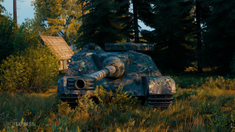 2D-стиль «Пальмовый лес» из обновления 1.17.1.2 World of Tanks
