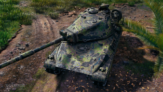 2D-стиль «Топографический, Mk. VI» из 12 летия World of Tanks