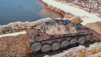 2D-стиль «Топографический, Mk. VI» из 12 летия World of Tanks