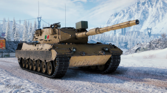 Screenshots of the new Lion tank in World of Tanks