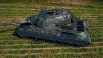 2D-стиль «Полигонная мишень (ОФ)» из обновления 1.18 World of Tanks