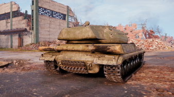 Screenshots of the new Obiekt 283 tank from the World of Tanks supertest