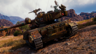 Историчный 3D-стиль «Визирь» для танка AMX 13 105 в World of Tanks