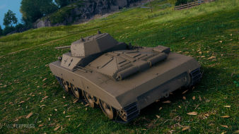 Screenshots of M16/43 Carro Celere Sahariano gift tank from World of Tanks supertest