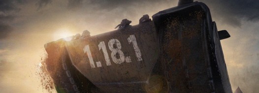 Downloading the first general test update 1.18.1 in World of Tanks