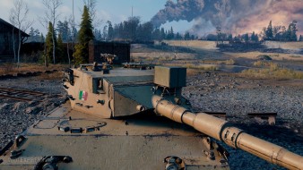 Screenshots of the Lion from update 1.18.1 in World of Tanks
