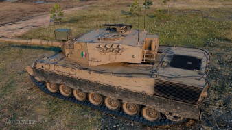 Screenshots of the Lion from update 1.18.1 in World of Tanks