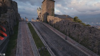 Changes on the map "Himmelsdorf" in the update 1.18.1 World of Tanks
