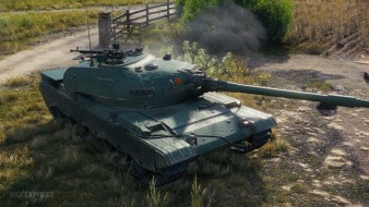 Screenshots of the 116-F3 tank in World of Tanks