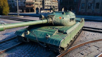 116-F3 со своим финальным внешним видом в Мире танков