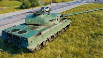 116-F3 со своим финальным внешним видом в Мире танков