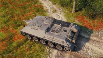 Скриншоты Огнемётного танка с супертеста Мира танков