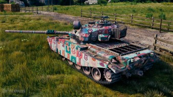 2D-стиль «Повседневный лапковый» с уникальными отметками в Мире танков