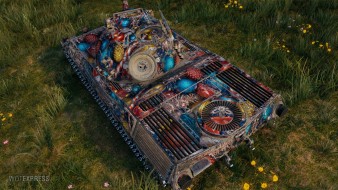 2D-стиль «Коробка с украшениями» с уникальными отметками в Мире танков