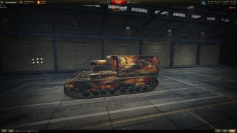 Баг отображения уникальных отметок на Conqueror Gun Carriage в Мире танков