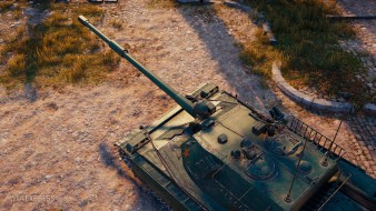 Скриншоты танка BZ-68 с общего теста обновления 1.19.1 в Мире танков