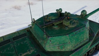 Скриншоты танка BZ-166 с общего теста обновления 1.19.1 в Мире танков